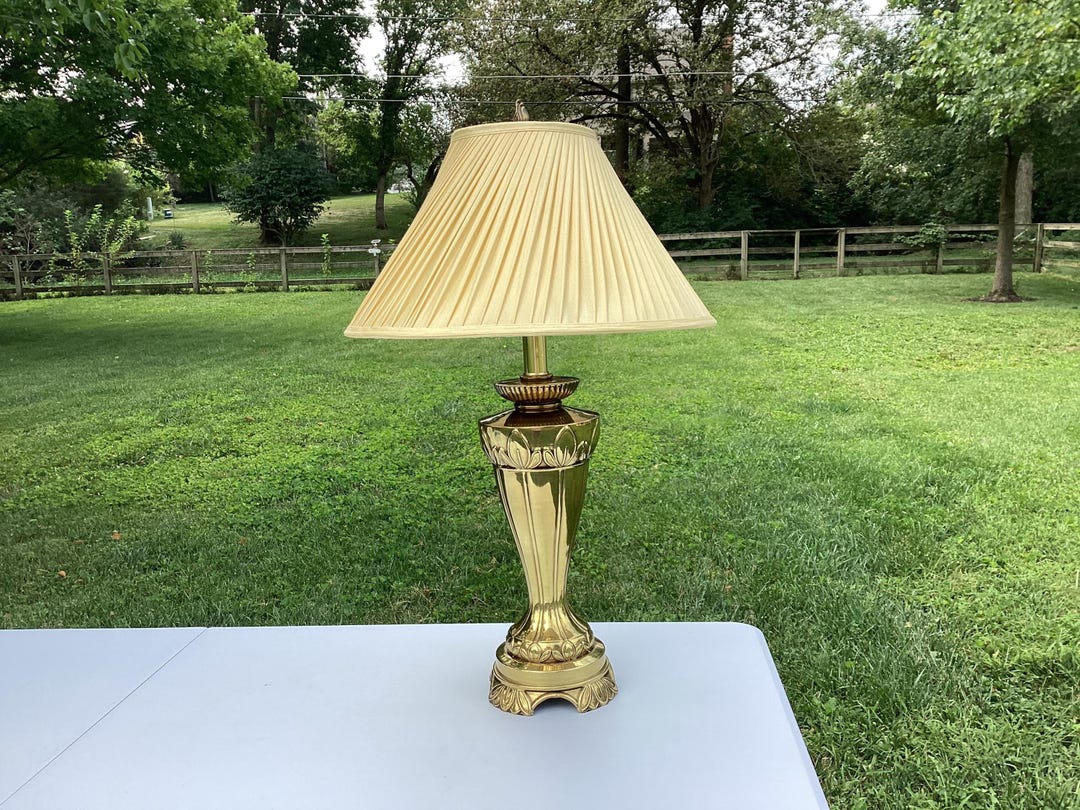 Vintage Stiffel Trophy Style Lamp Etsy