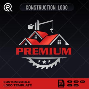 Home Repair Logo Pack | Custom House Construction Logo | Handyman Contractor Branding