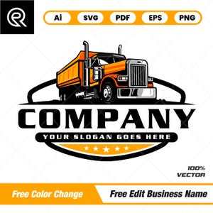 Dump Truck logo, Truck logo Svg, american dump truck logo, trucking logo, industry, heavy, machinery, industrial, equipment, construction