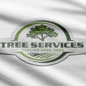Tree Service & Landscaping Editable arborist logo Vector logo SVG Ai PDF