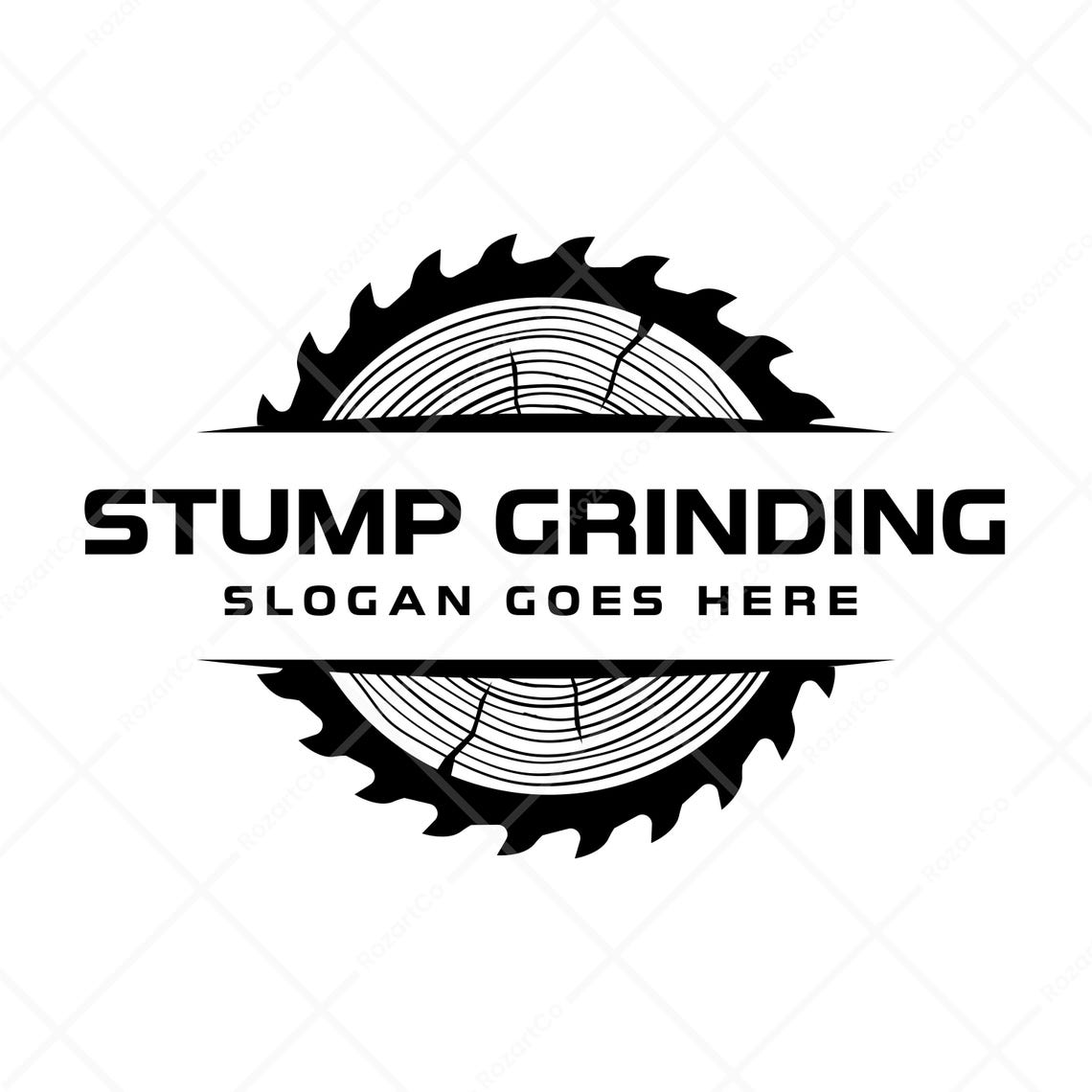 Stump Grinding SVG Bundle: Tree Removal Clipart, Forestry Logo (digital ...