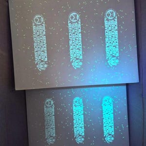 Blanco Amerikaans schatkistpapier met alle beveiligingsfuncties, inclusief uv- en watermerk