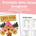 Printable Girls Camp Songbook for the Church of Jesus Christ of Latter ...