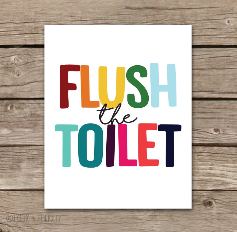 Flush The Toilet Printable Printable Word Searches