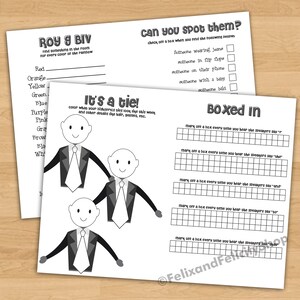 PRINTABLE LDS Sacrament Meeting Games for Kids Mormon Church Printables ...