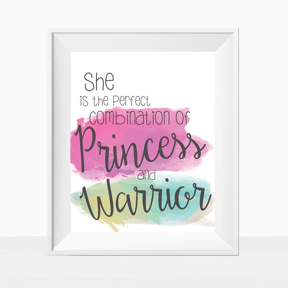 Modern Beautiful Be You Inspiring Girl Quote Print Nursery Bedroom Art Picture