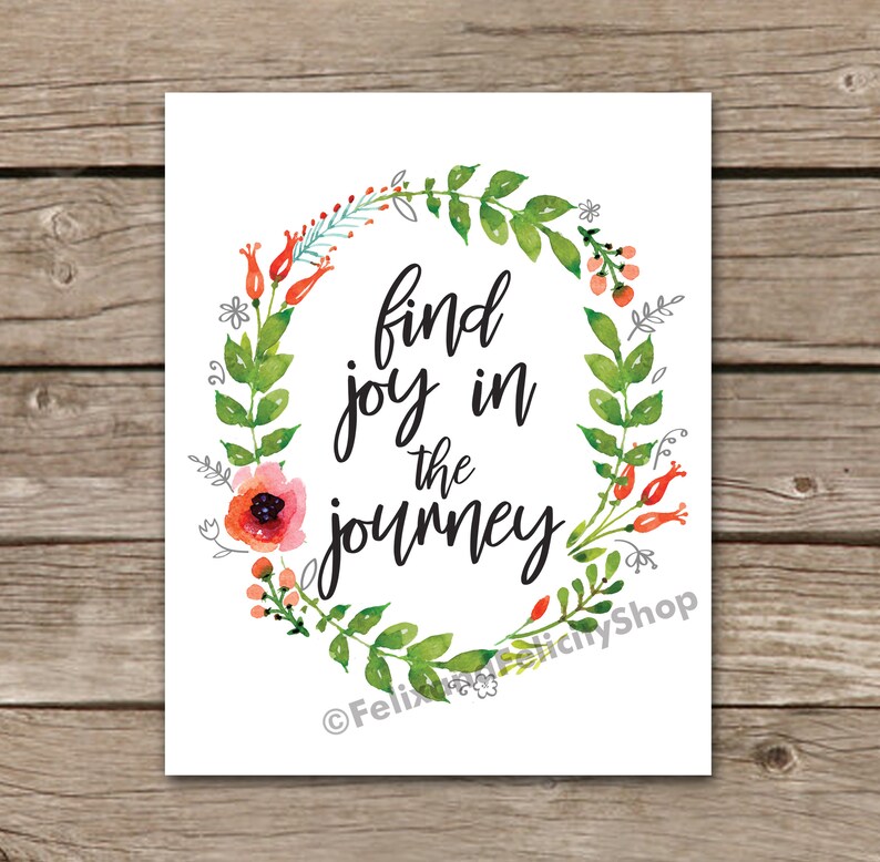 Printable Find Joy in the Journey LDS General Conference Quote | Etsy