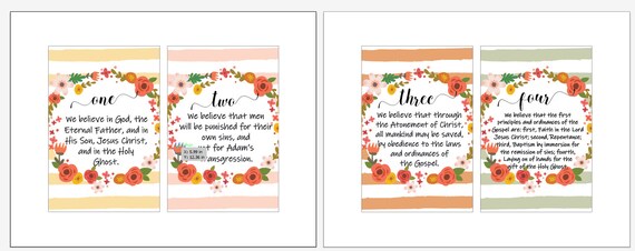 Printable LDS 13 Content material of Religion 4x6 Playing cards Standard Youthful Womens Video game Good results Times Sharing Season Seminary Baptism Present Scripture image relating to Articles of Faith Printable Cards called Printable LDS 13 Content material of Religion 4x6 Playing cards Standard More youthful Womens Video game Good results Times Sharing Period Seminary Baptism Reward Scripture