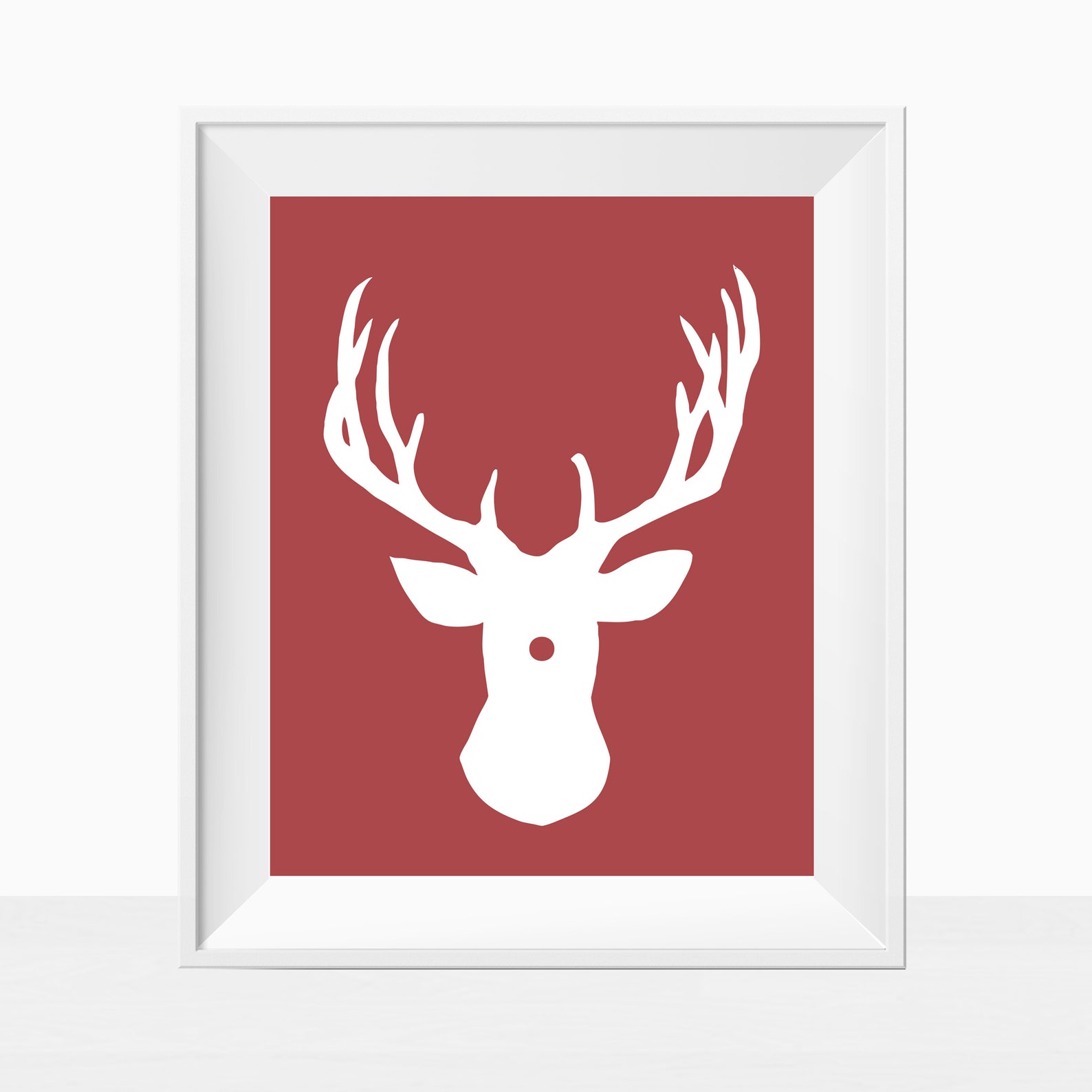 Printable Rudolph the Red Nosed Reindeer PDF File Christmas | Etsy