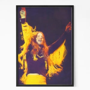 Ozzy Osbourne Vintage Poster. Music Poster. Vintage Poster. Legend. Concert Poster. Printable. Black and White Wall Art. Photography Prints.