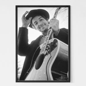 Bob Dylan Vintage Poster. Digital Download Bob Dylan Poster. Music Poster. Vintage Poster. Concert Poster.