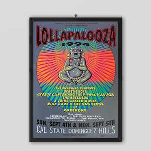 Lollapalooza Poster - Etsy