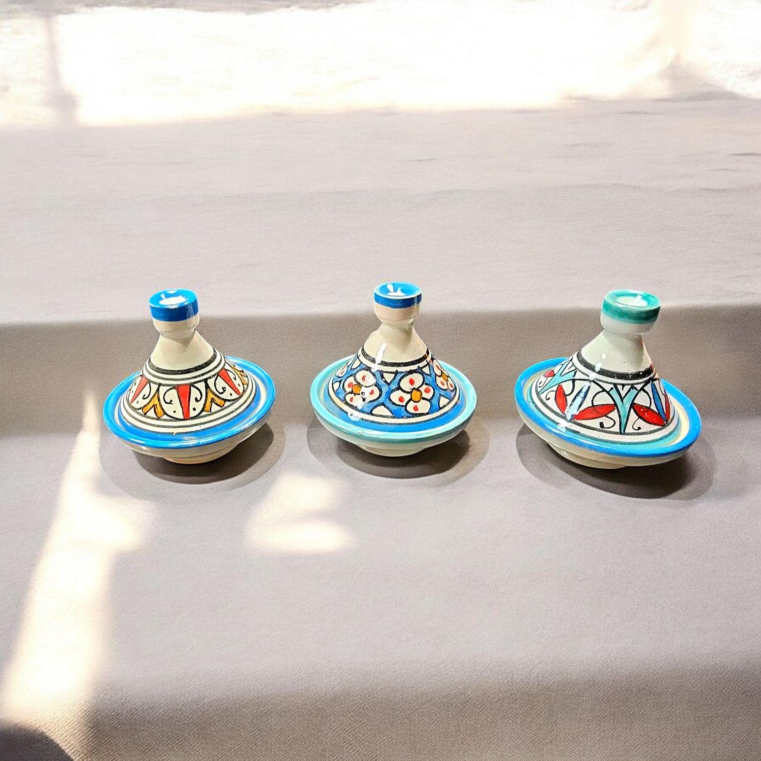 Mini Tajine Décoratif en Céramique