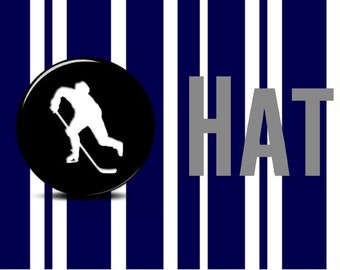 Hat Trick Bag Hockey Birthday Party Treat Topper Bags Tampa Bay Navy