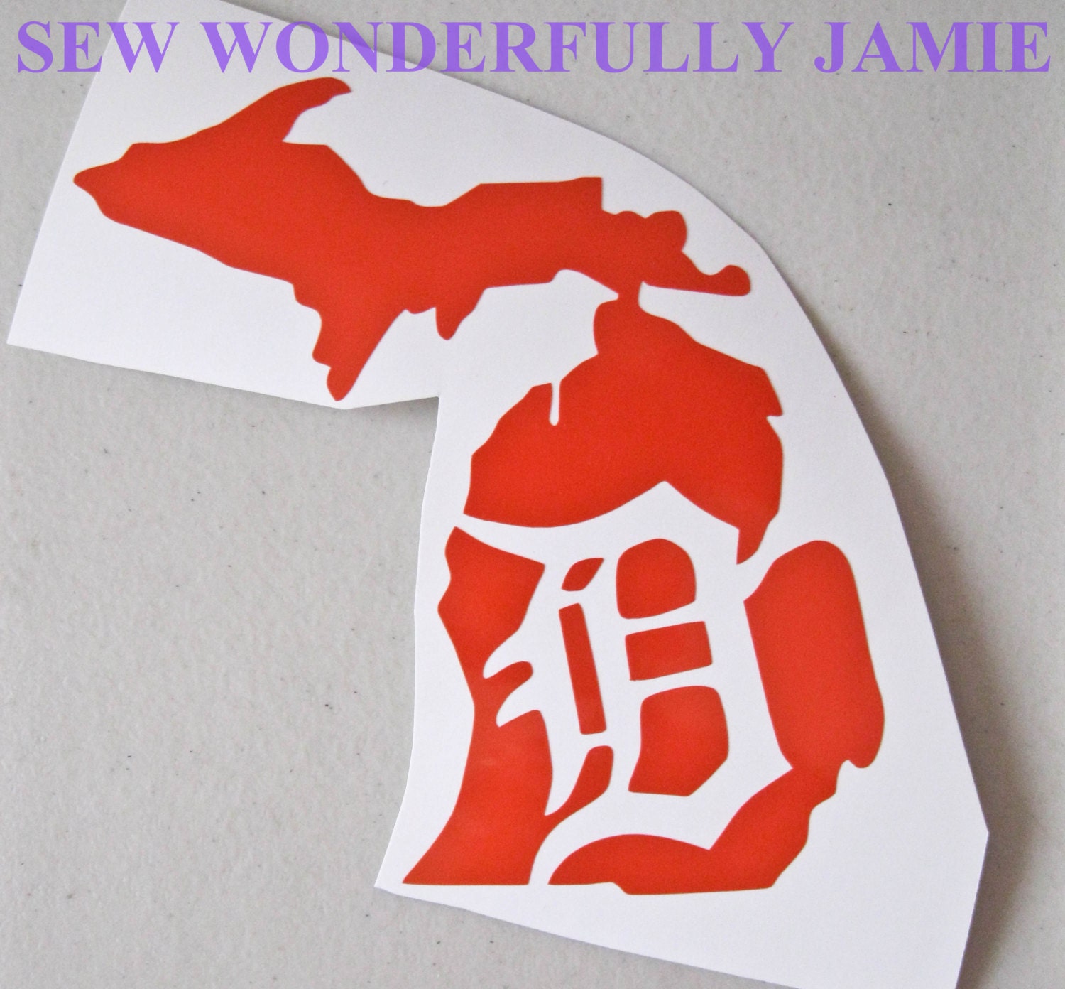 Made In Detroit Window Decal - 6 Inch Black MID Sticker