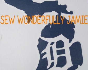 4" Detroit Michigan Decal