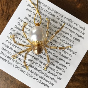 German Christmas Spider – Gold