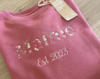 Sudadera para abuela, regalo personalizado para mamá en el Día de la Madre.