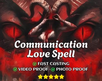 Text Me Spell | Fast Contact | Communication Pull | Love Ritual