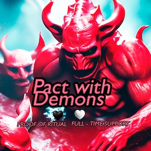 Pact with All Demons Ritual. 28 Years of Magic Experience by Two Powerful Witch Sisters.