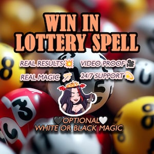 Lottery Ritual. Lotto Big Win Spell. Fast Results. Attract Wealth