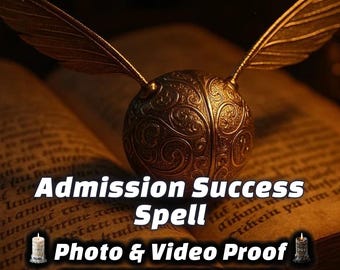 Admission Success Spell | Attract Acceptance, Academic Luck and Best Outcome | Fast Results