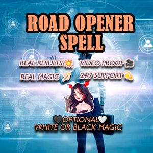 Clear Your Path to Success Spell. Road Opener Magic. Remove Obstacles Ritual