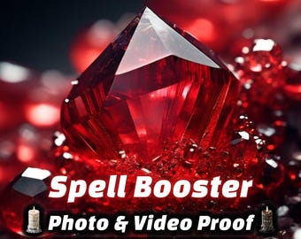 Spell Booster Add-On | Strengthen Any Ritual, Intention and Magical Result | Power Upgrade | Boost Magic