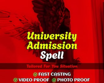 Admission Spell | Education Path | College Acceptance | Success Ritual