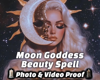 Moon Goddess Beauty Spell | Premium Feminine Glamour, Grace and Magnetic Power | VIP Ritual
