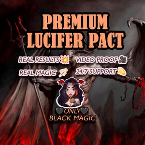 Lucifer Summoning Pact. Ritual with Devil. Money, Power and Fame Spell