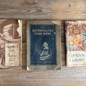 Food Advertising Ephemera! Three Cookbook Pamphlets from 1924, 1934 and 1956!