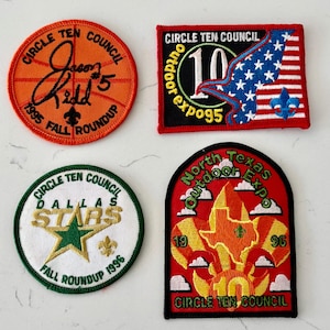 Boy Scouts Patches: 1990s Scouting America Badges - Jason Kidd, Dallas Stars
