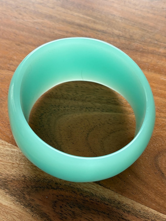 Two Acrylic/Plastic Cuff Bracelets - image 5