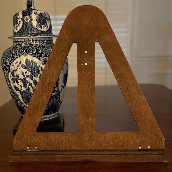 Vintage Wooden Tabletop Easel