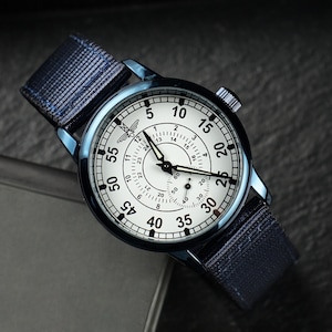 Pobeda 1980s Aviation watch - vintage mechanical watch, military watch for men, gift for him, gift for husband