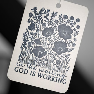 Deodorante per auto cristiano, accessorio di fede, decorazione per cruscotto, design floreale, messaggio ispiratore, Dio che lavora, promemoria delle Scritture, spirituale