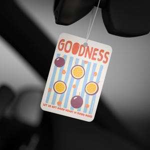 Car Air Freshener Retro Car Tag Goodness Scent Citrus Fragrance Hanging Rearview Mirror Decoration Vintage Automobile Scent Black Ice Fruit image 10