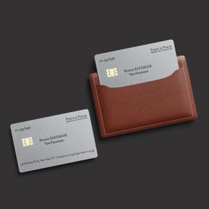 Diseño de tarjeta de crédito Patrick Bateman