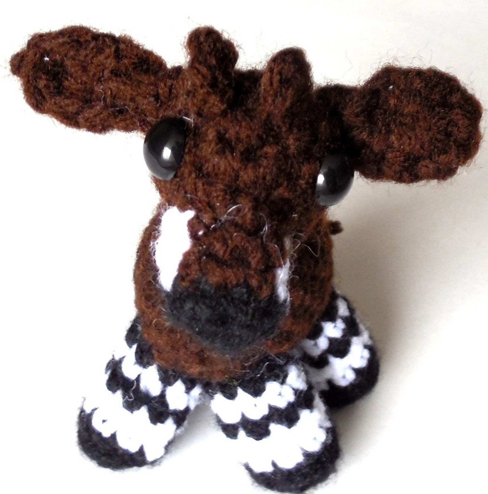 PDF Crochet Amigurumi Animal Pattern: Miniature Okapi Amigurumi PATTERN ...