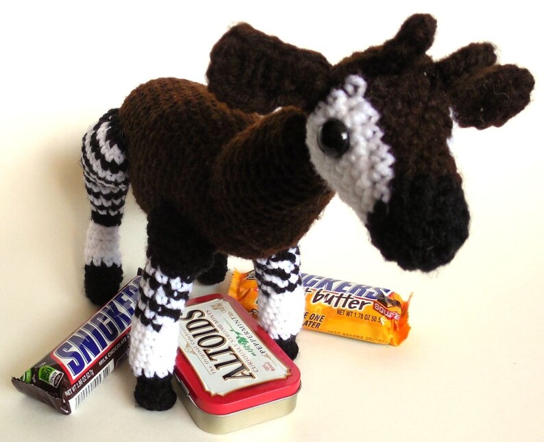 PDF Crochet Amigurumi Animal Pattern: Okapi Amigurumi PATTERN - Etsy