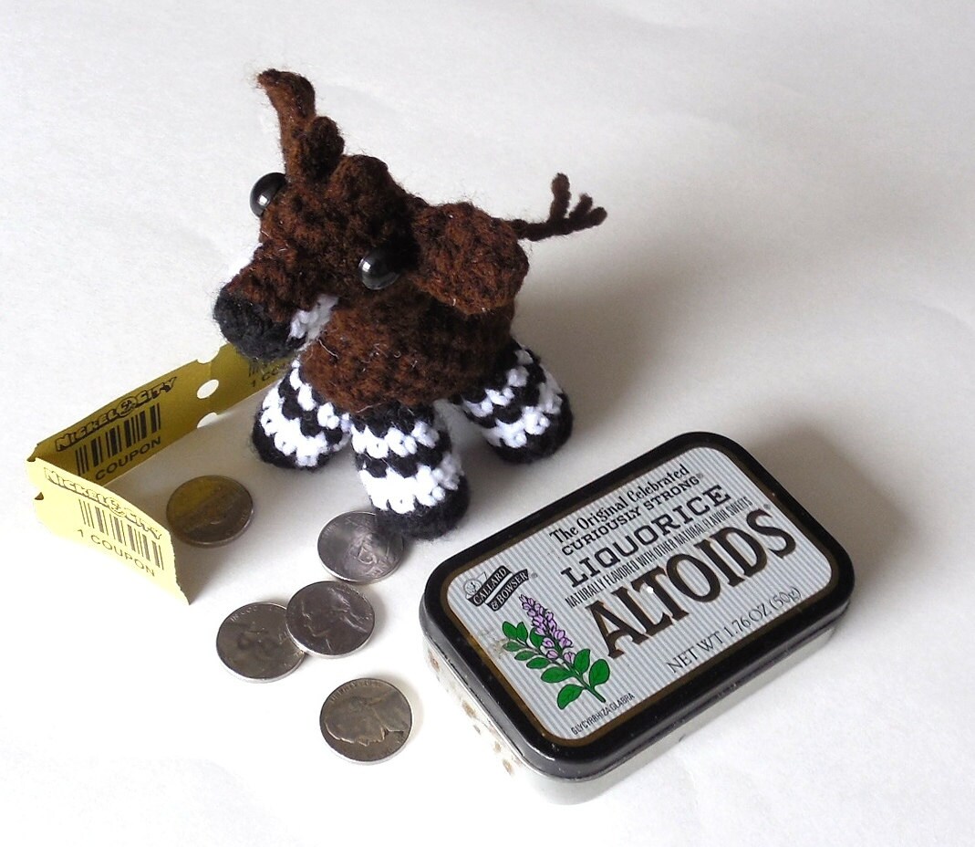 PDF Crochet Amigurumi Animal Pattern: Miniature Okapi Amigurumi PATTERN ...