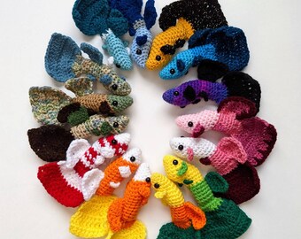 Crochet Amigurumi Animal : Guppy Amigurumi