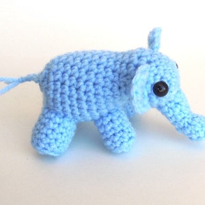 PDF Crochet Amigurumi Animal Patterns: Tiny Elephant Amigurumi PATTERN image 4