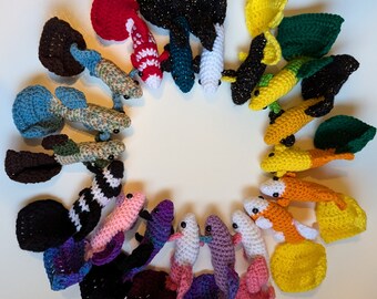 Crochet Amigurumi Animal : Guppy Amigurumi