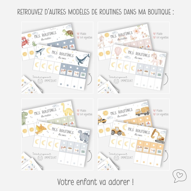 Kinderroutine, Ochtend- en avondroutineschema, Routineondersteuning, Verantwoordelijkhedenlijst, Printbaar visueel schema, Montessori afbeelding 10