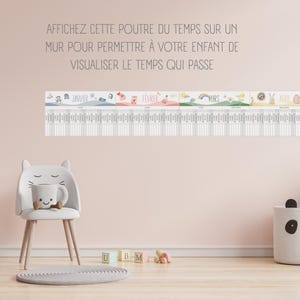 Zeitleiste für das Kalenderjahr 2026, Montessori, Druckbarer Kalender 2026, Kinderkalender, Jahreszeitenkalender, Planer 2026 Bild 6