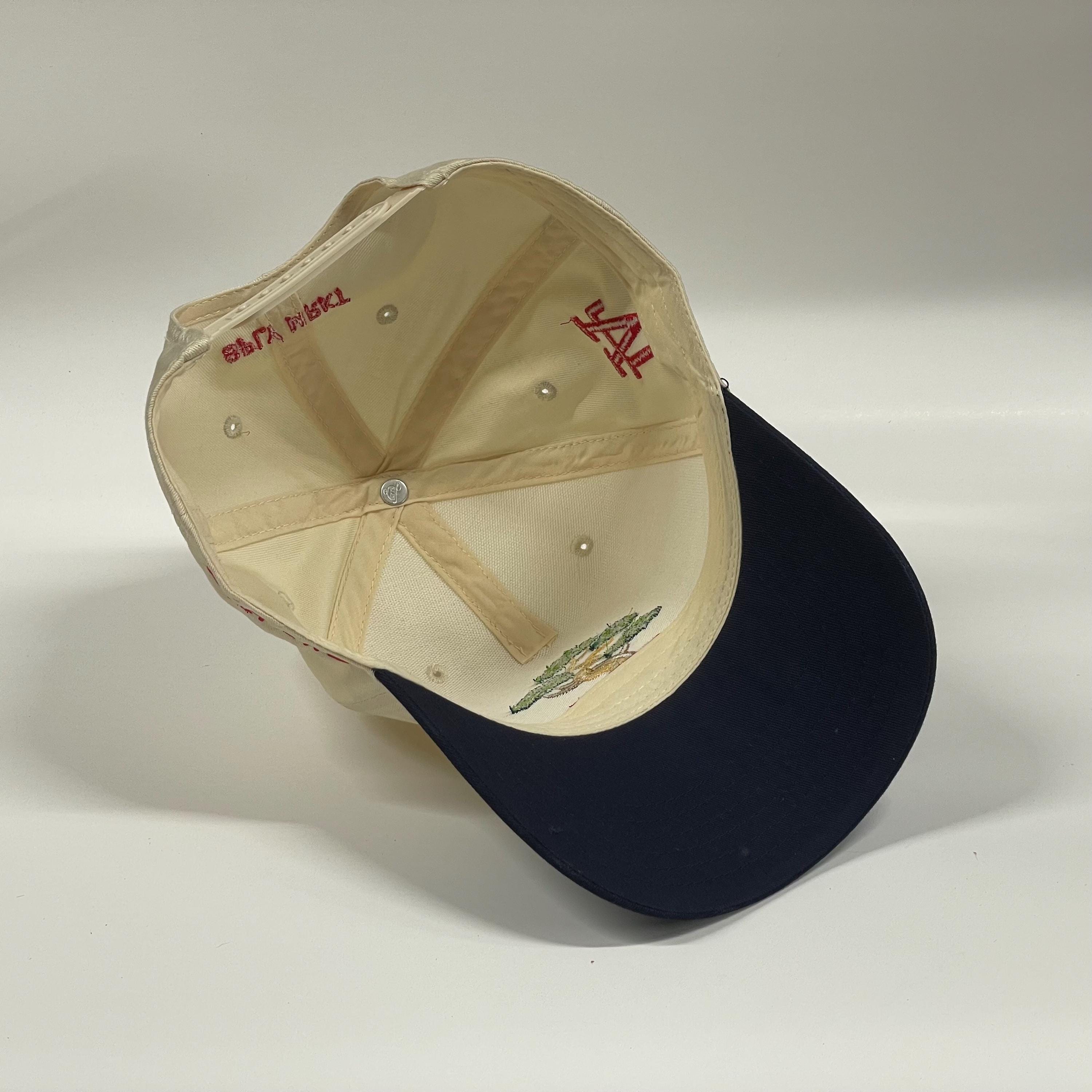 新しく着き LA Bonsai Natural and Navy Embroidered Snapback Cap - Etsy 帽子