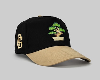 Bonsái de San Diego - Gorra snapback negra y caqui