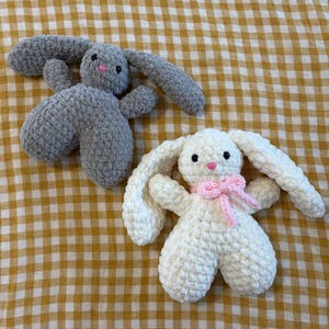 Crochet Bunny Rabbit | Handmade Amigurumi Plush